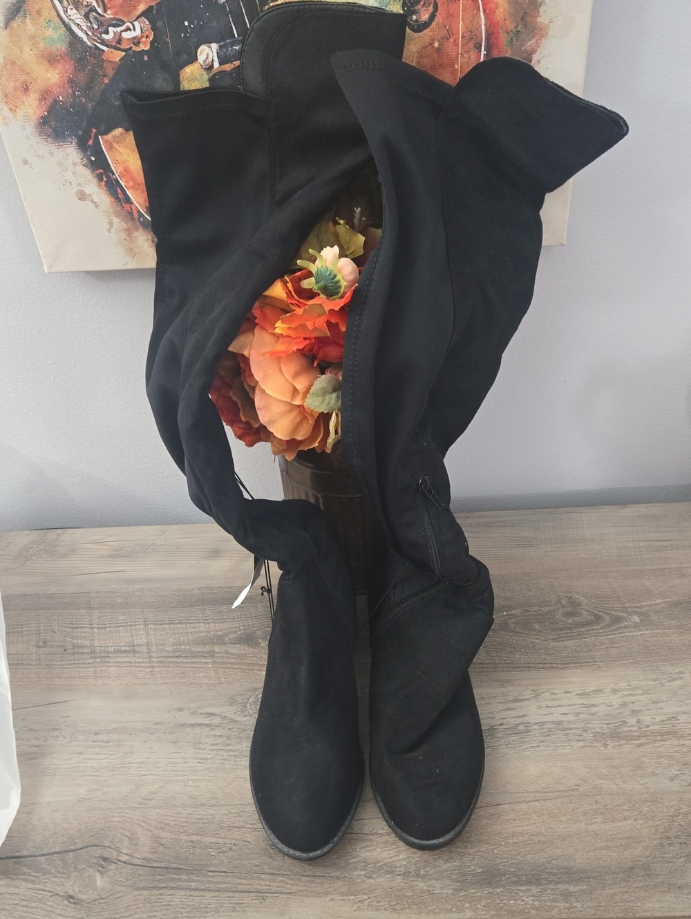 Rue21 Black Over-the-Knee Boots